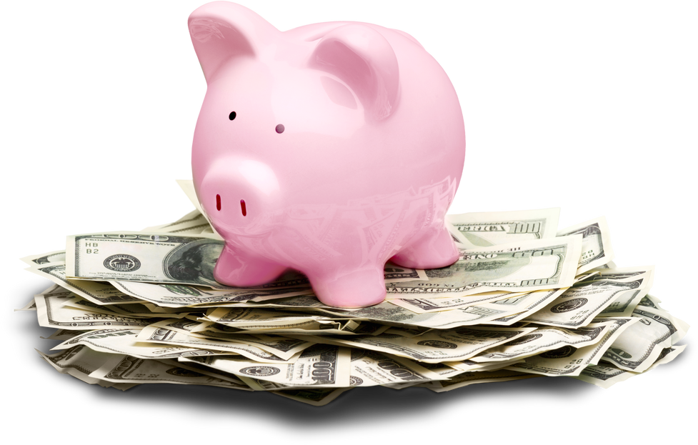 Piggy Bank on Money